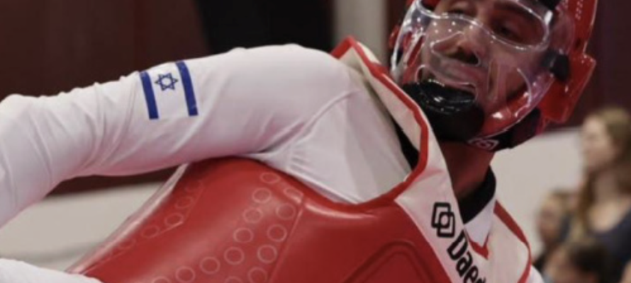 Israeli para taekwondo athlete Omer Barel,