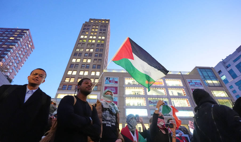 Oct. 7 protest