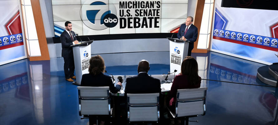 Michigan senate debate