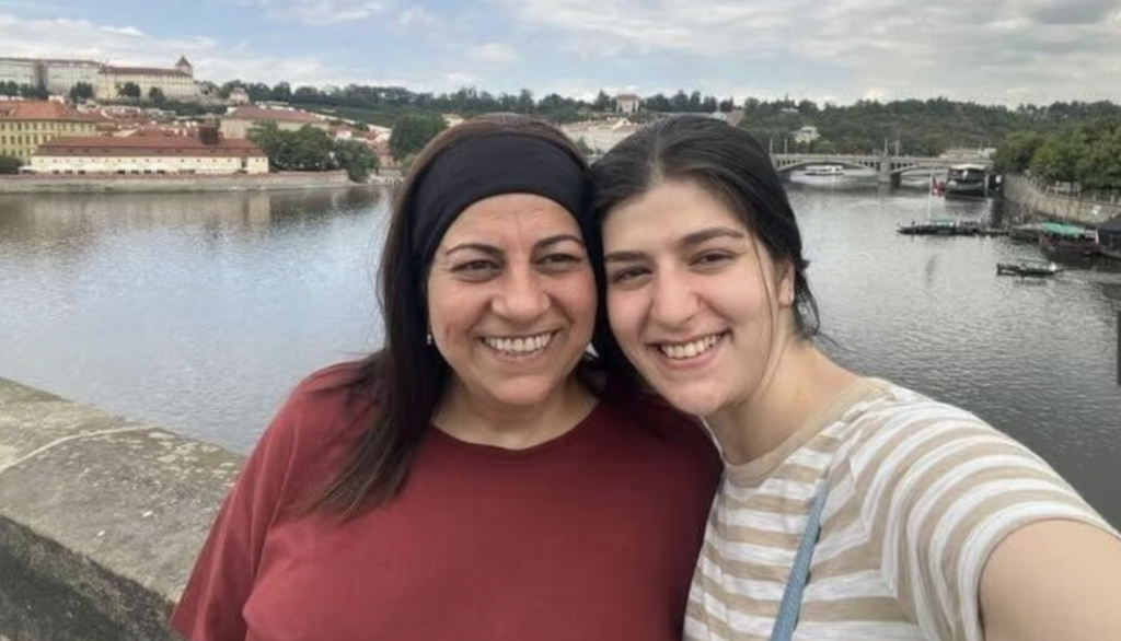 Mali and Liel Yahalomi (Photo: From the Facebook page of the Israeli Embassy in Vienna)