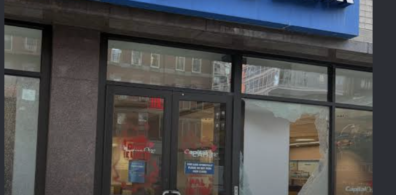 Capital One vandalism