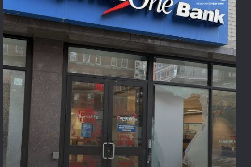 Capital One vandalism