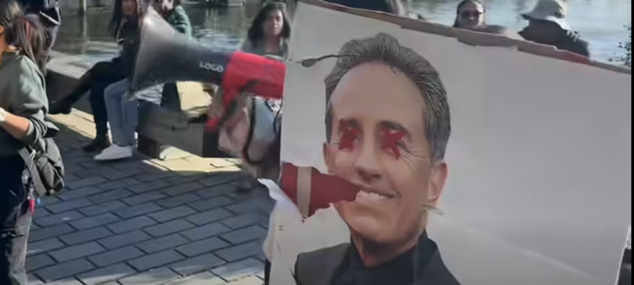 Seinfeld protesters