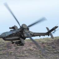 Apache helicopter