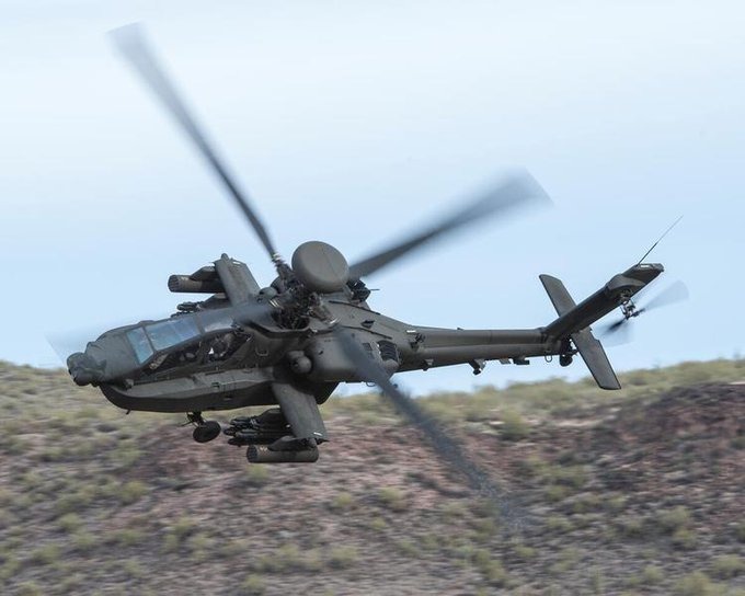 Apache helicopter