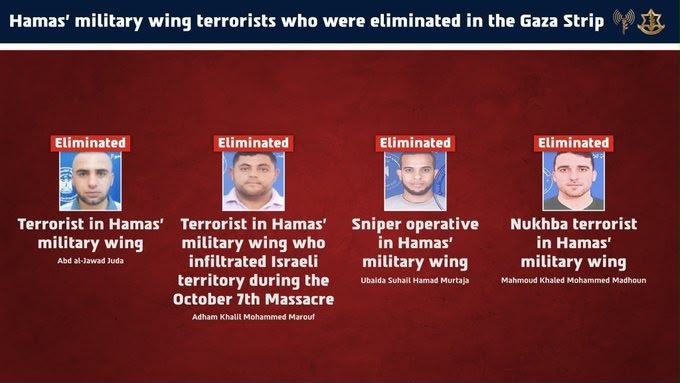 eliminated terrorists