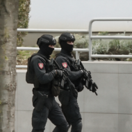 Serbian police